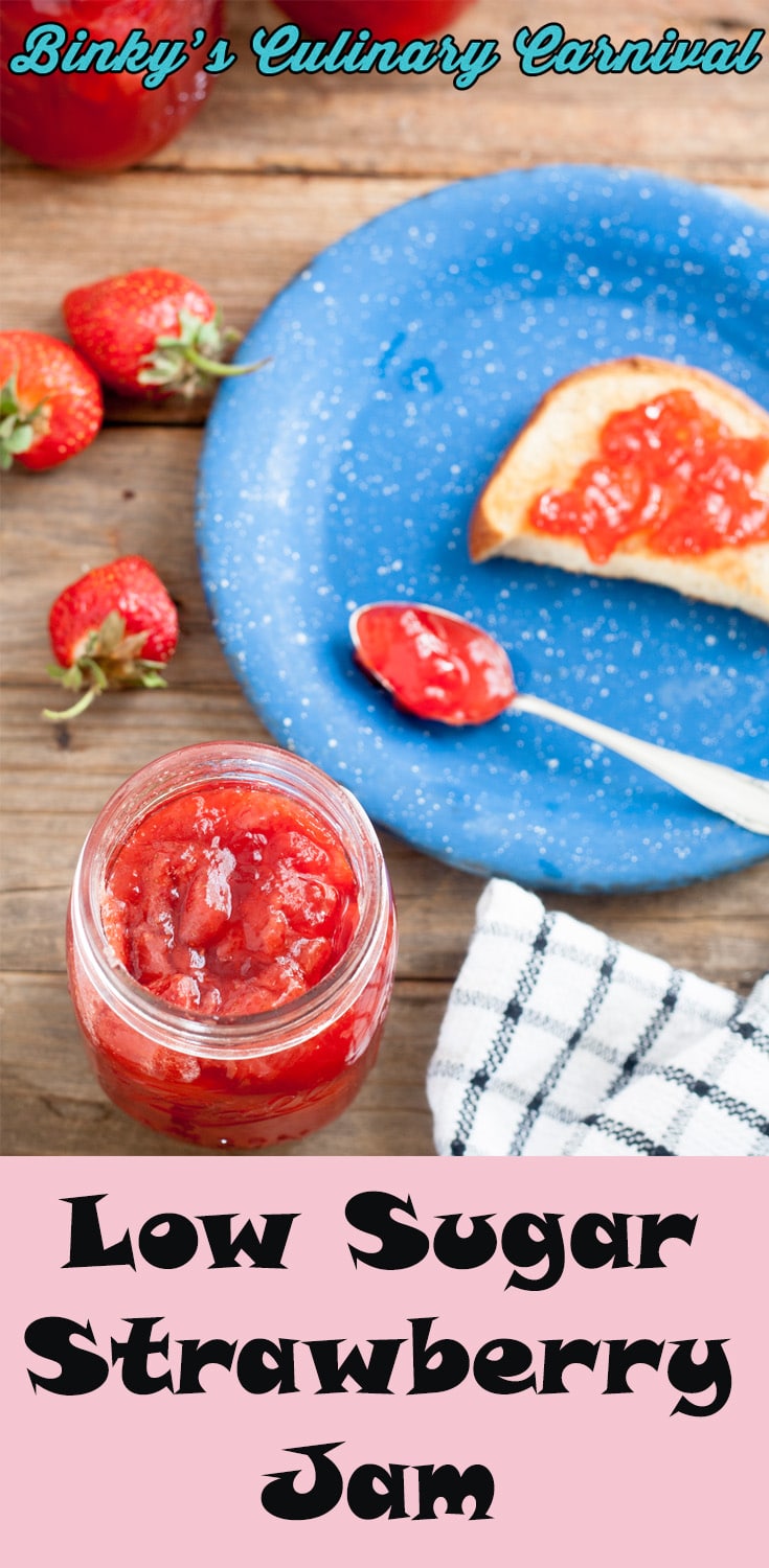 Low Sugar Strawberry Jam Easily Made Sugar Free! Binky's Culinary