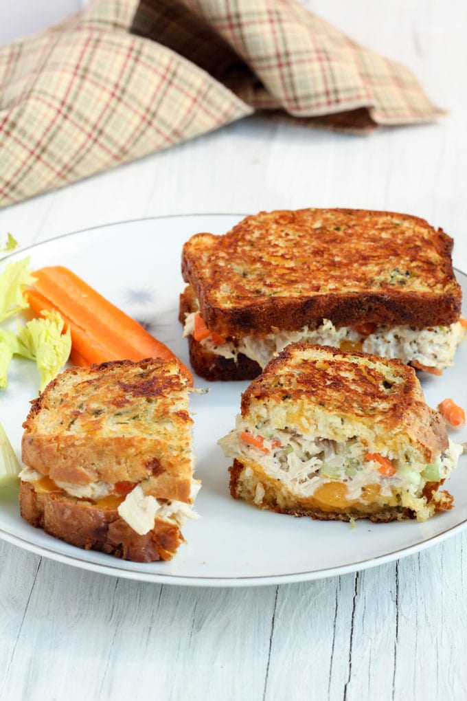 Best Damn Grilled Tuna and Cheese Binky's Culinary Carnival