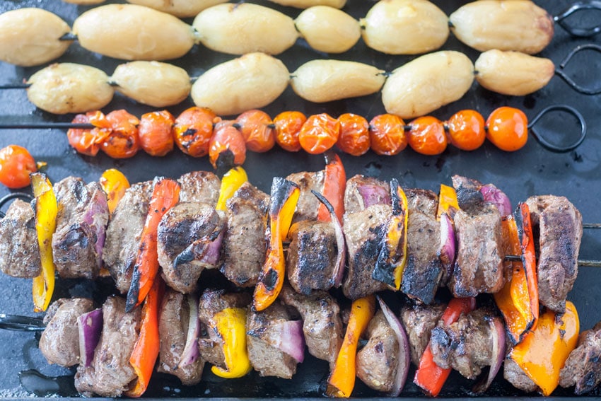 Venison Steak Kabobs Grilled to Perfection Binky's Culinary Carnival