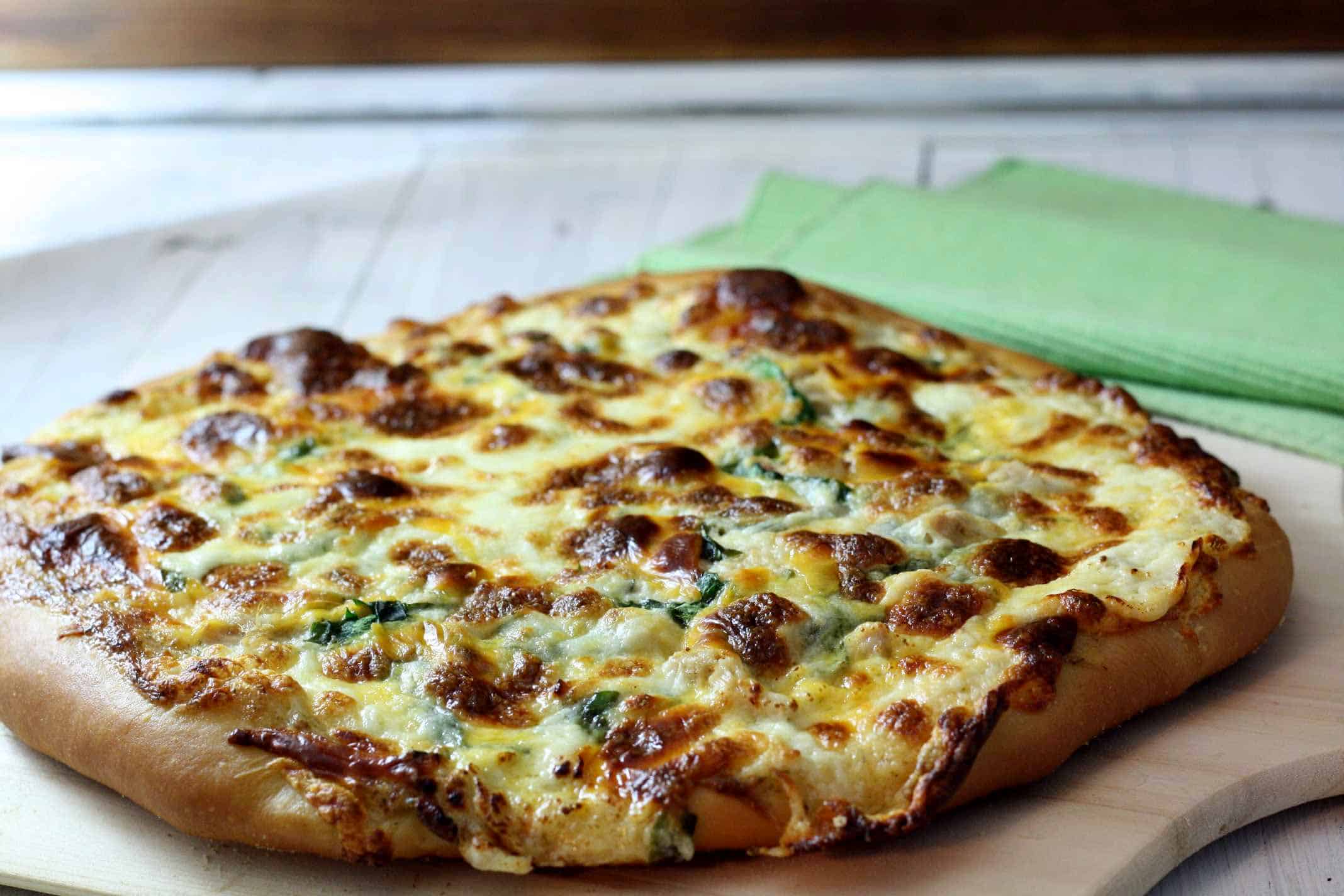 Tuna Pizza with Lemon Dill Aioli Binky's Culinary Carnival