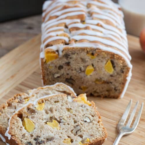 Peach Pecan Bread Binky's Culinary Carnival