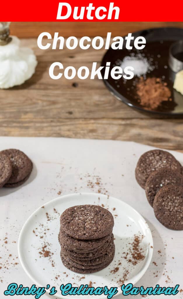 Dutch Chocolate Cookies Binky's Culinary Carnival
