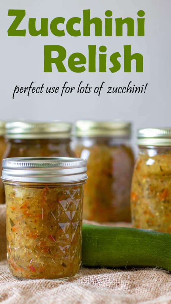 Zucchini Relish Water Bath or Quick Canned Binky's Culinary Carnival