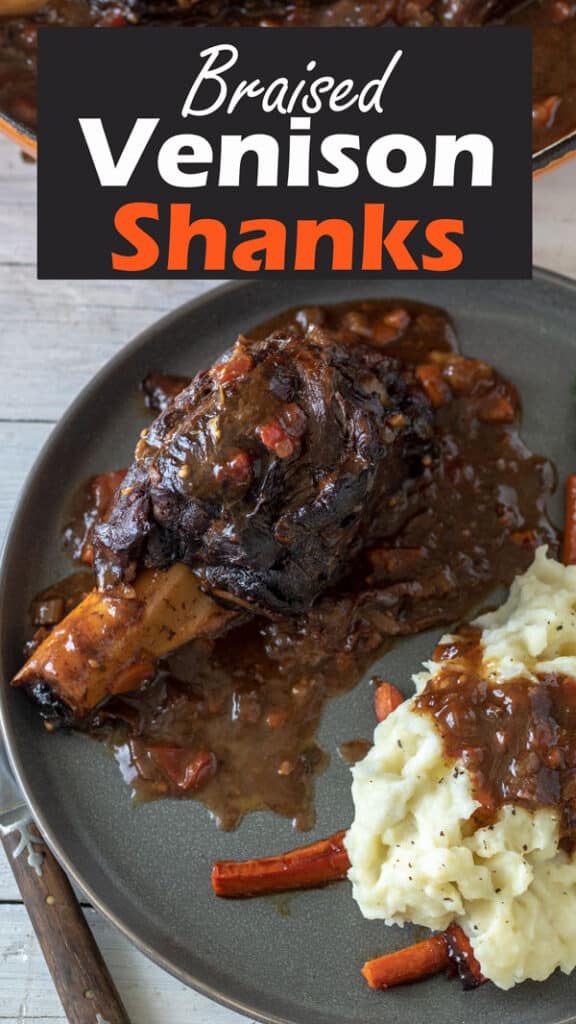 Braised Venison Shanks Binky's Culinary Carnival