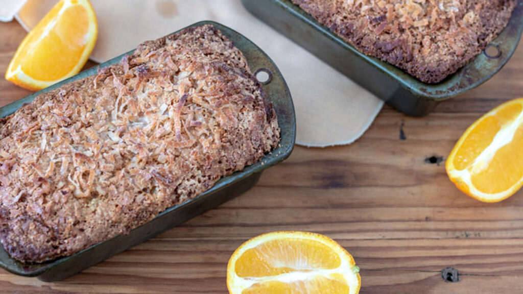 Orange, Pineapple, Coconut Bread Binky's Culinary Carnival