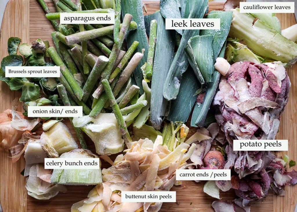 Vegetable Stock from Scraps Binky's Culinary Carnival