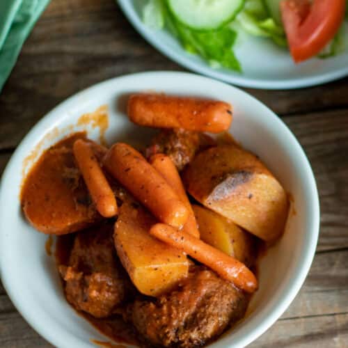 Oven Braised Meatball Stew Binky's Culinary Carnival