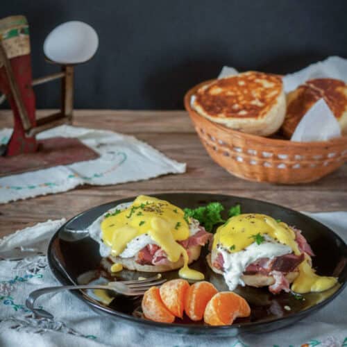 Eggs Benedict Recipe, Homemade Muffins Binky's Culinary Carnival