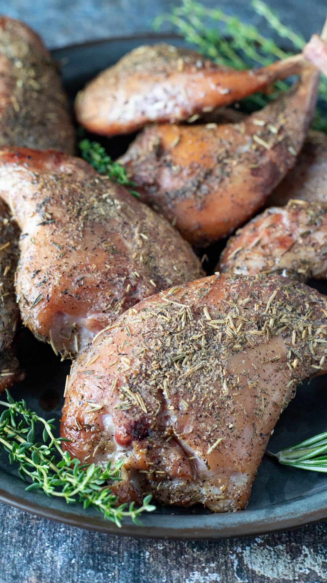 Smoked Rabbit - Binky's Culinary Carnival