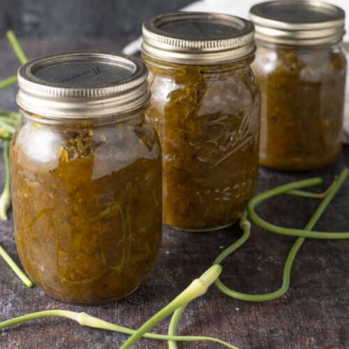 Garlic Scape Relish Binky's Culinary Carnival