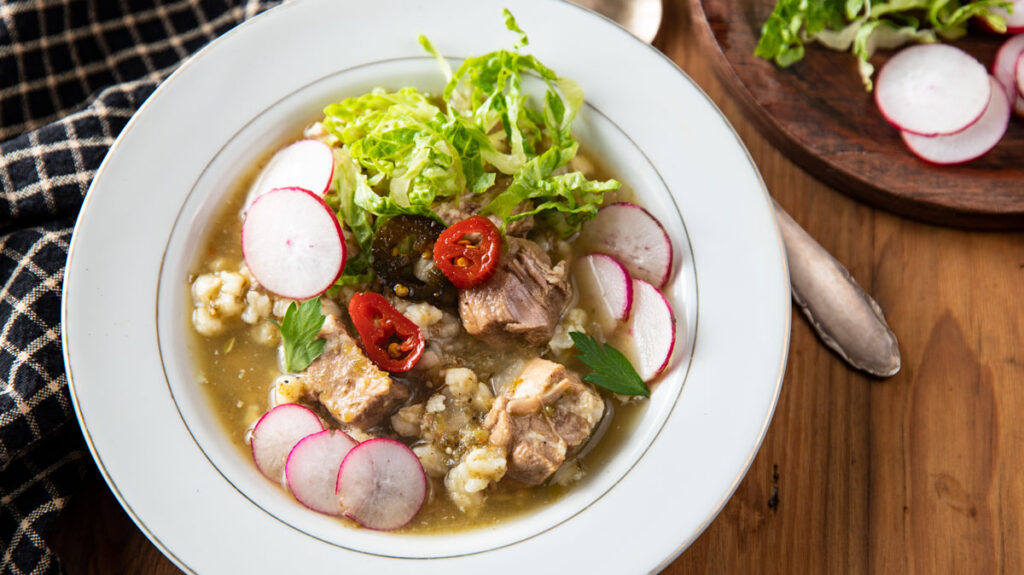 Green pozole near me