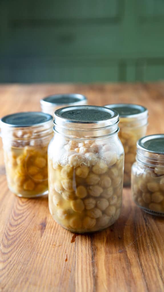 Canning Chickpeas Garbanzos Binky's Culinary Carnival