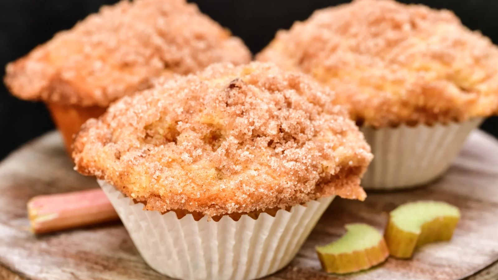 Muffins close up shot.