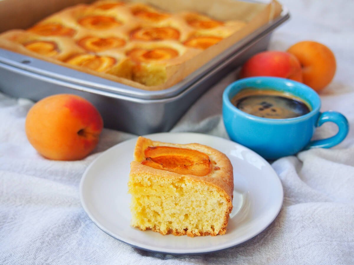 Austrian Apricot Cake Marillenkuchen