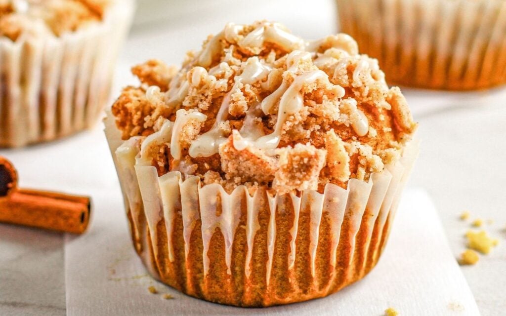 A Pumpkin Streusel Muffin