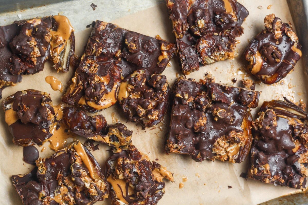An overhead shot of Date Bark
