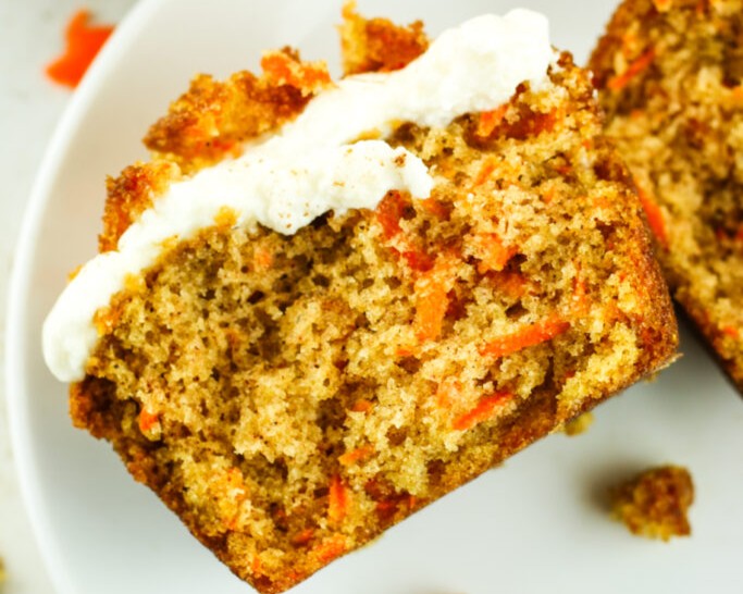 Cottage Cheese Carrot Cake Muffins

