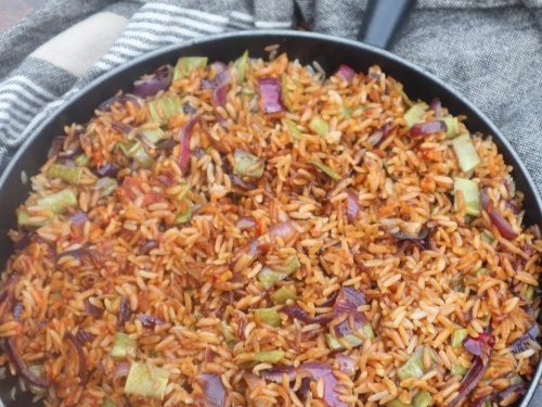 Vegan, gluten-free & soy-free Indonesian fried rice (nasi goreng)