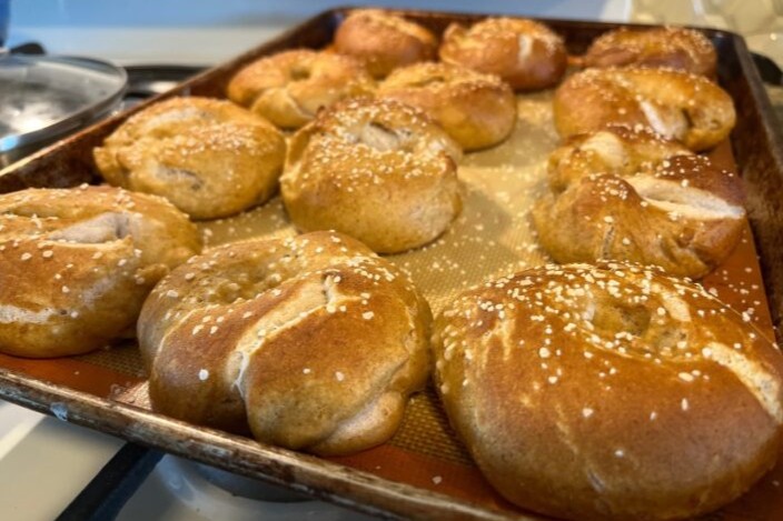 Sourdough Pretzel Bagel (Trader Joes Copycat Recipe)
