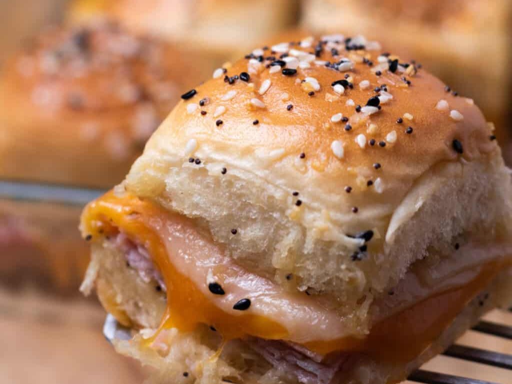 A close up photo of a Ham Delight