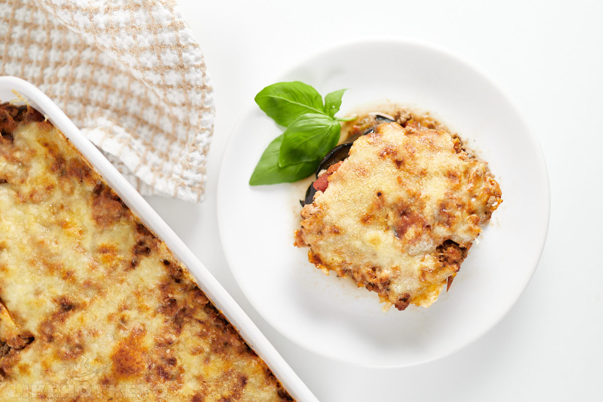 Eggplant Ground Beef Casserole
