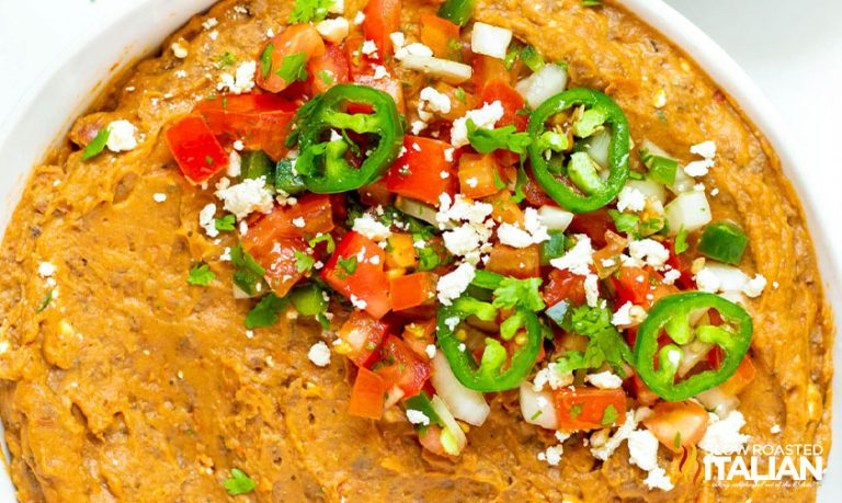 Quick Low Carb Refried Bean Casserole Recipe