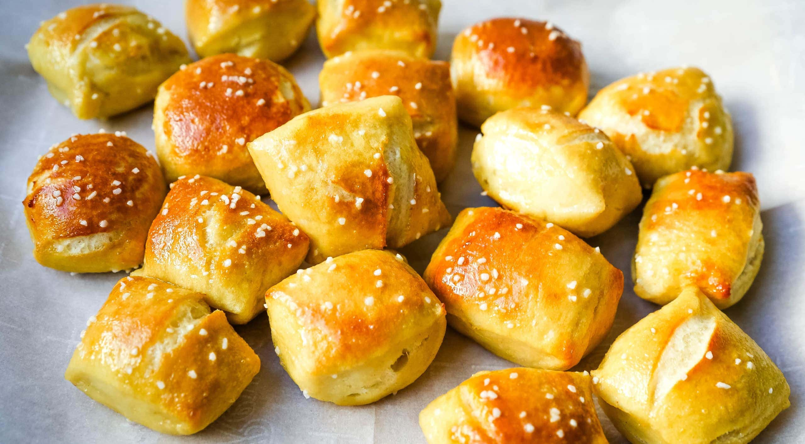 Homemade Soft Pretzel Bites
