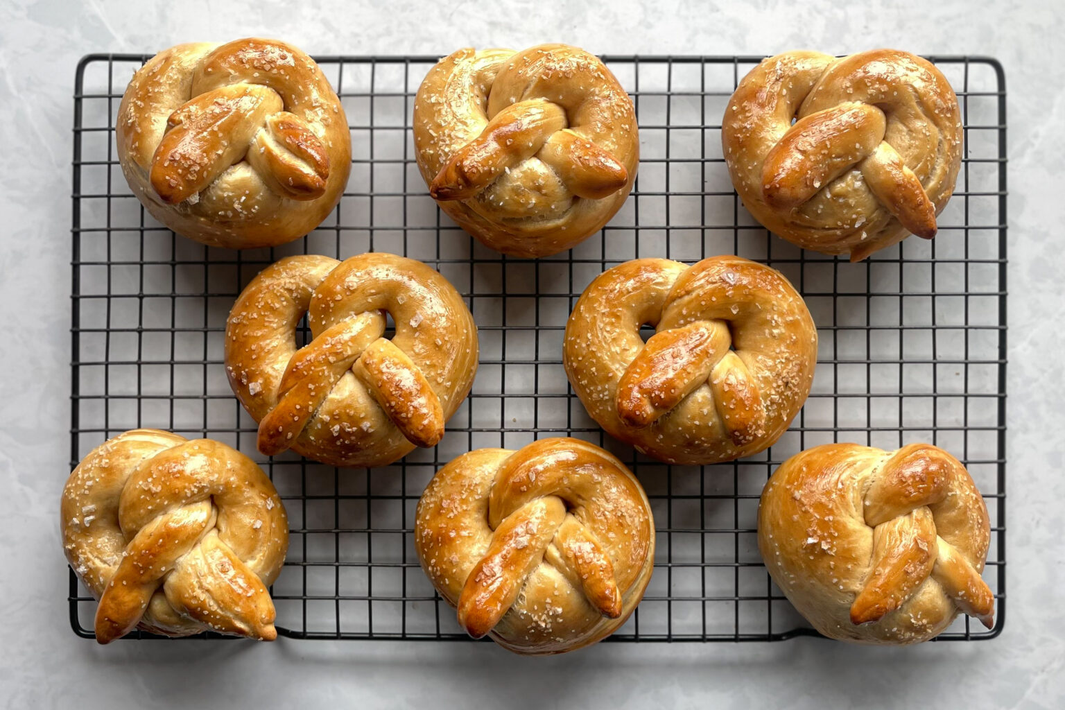 Sourdough Discard Pretzels
