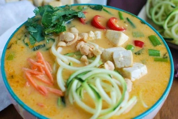 Coconut Zoodle Soup
