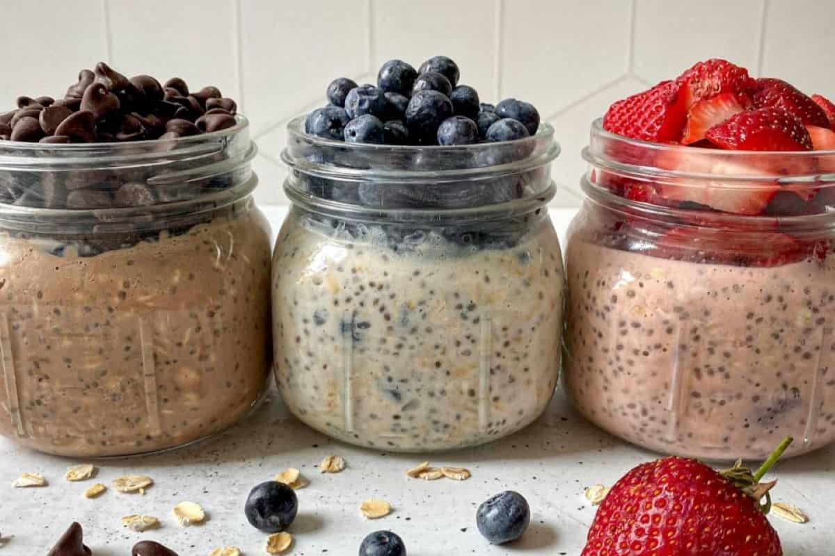 High Protein Overnight Oats
