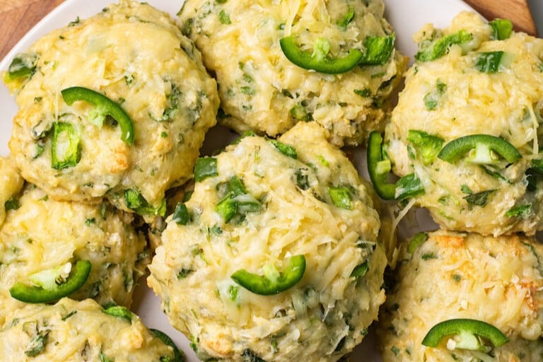 High Protein Cottage Cheese Breakfast Biscuits
