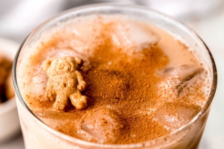 Iced Teddy Graham Latte (with Instant Espresso)