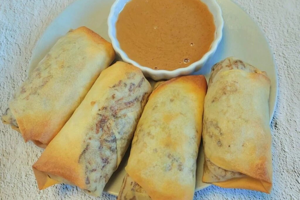Baked Vegetable Spring Rolls