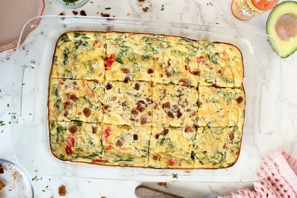 Egg and Cottage Cheese Bake
