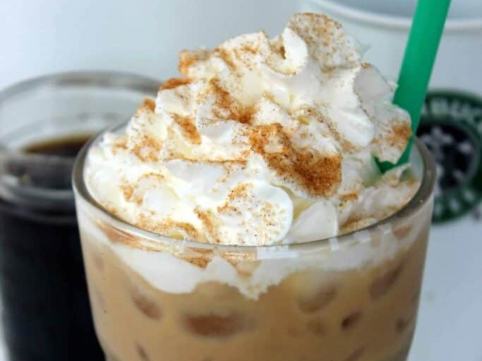 Copycat Starbucks Iced Cinnamon Dolce Latte