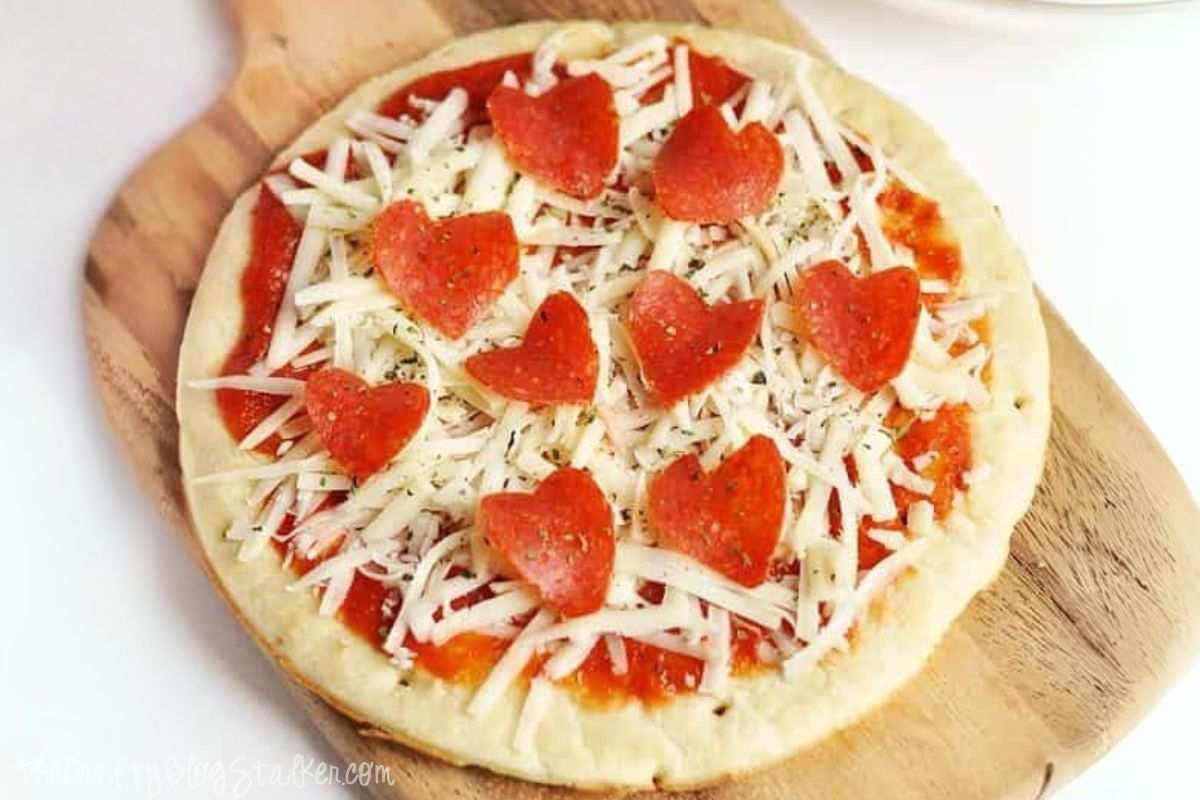 How to Make a Heart Shaped Pepperoni
