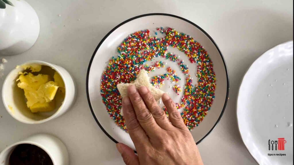 Fairy Bread Sandwiches
