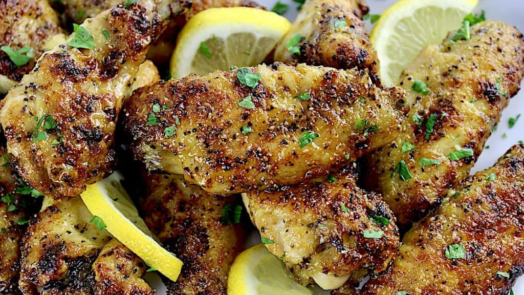 Lemon Pepper Chicken Wings

