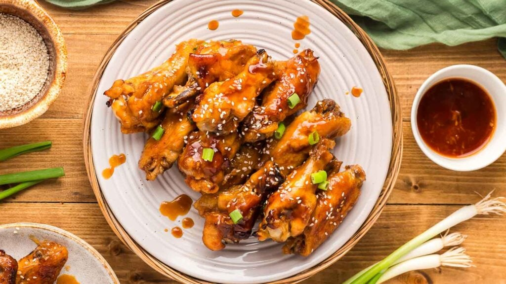 Honey Garlic Chicken Wings
