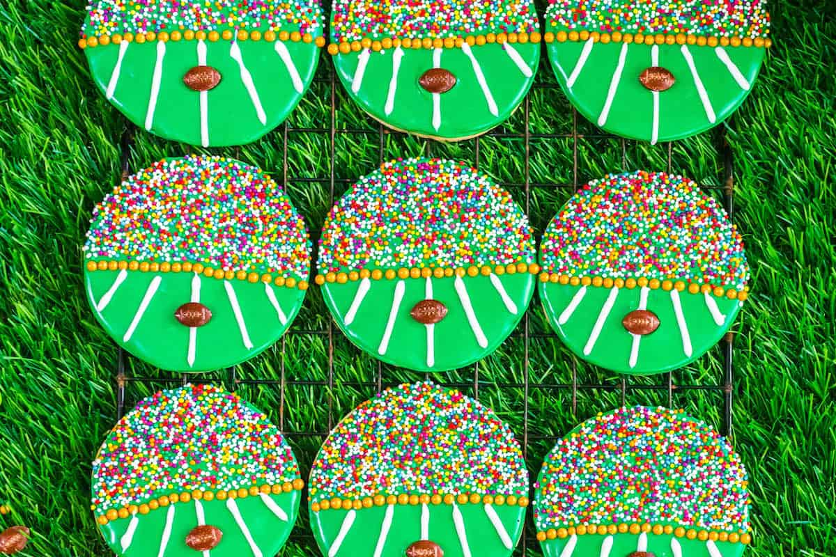 Football Cookies
