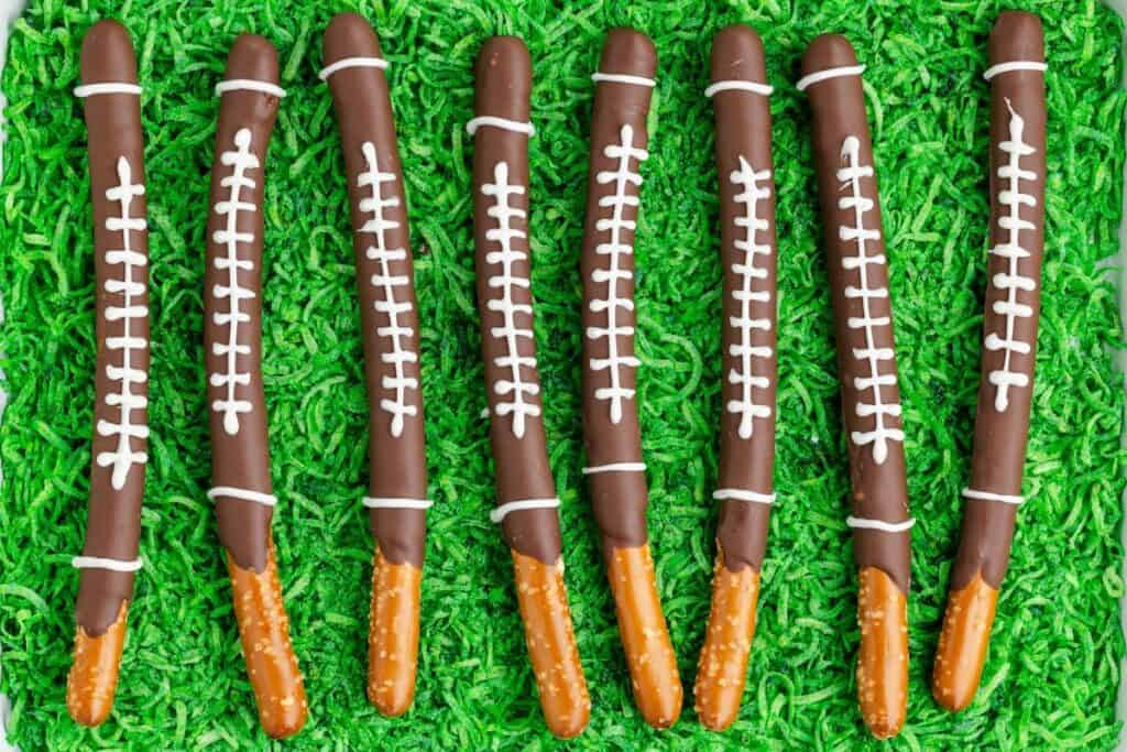 Football Pretzels