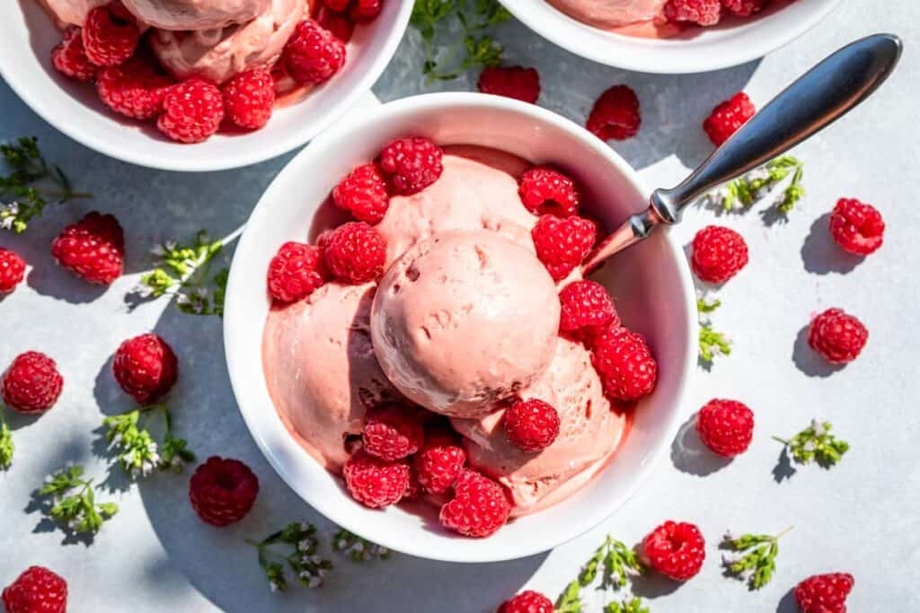 Raspberry Ice Cream
