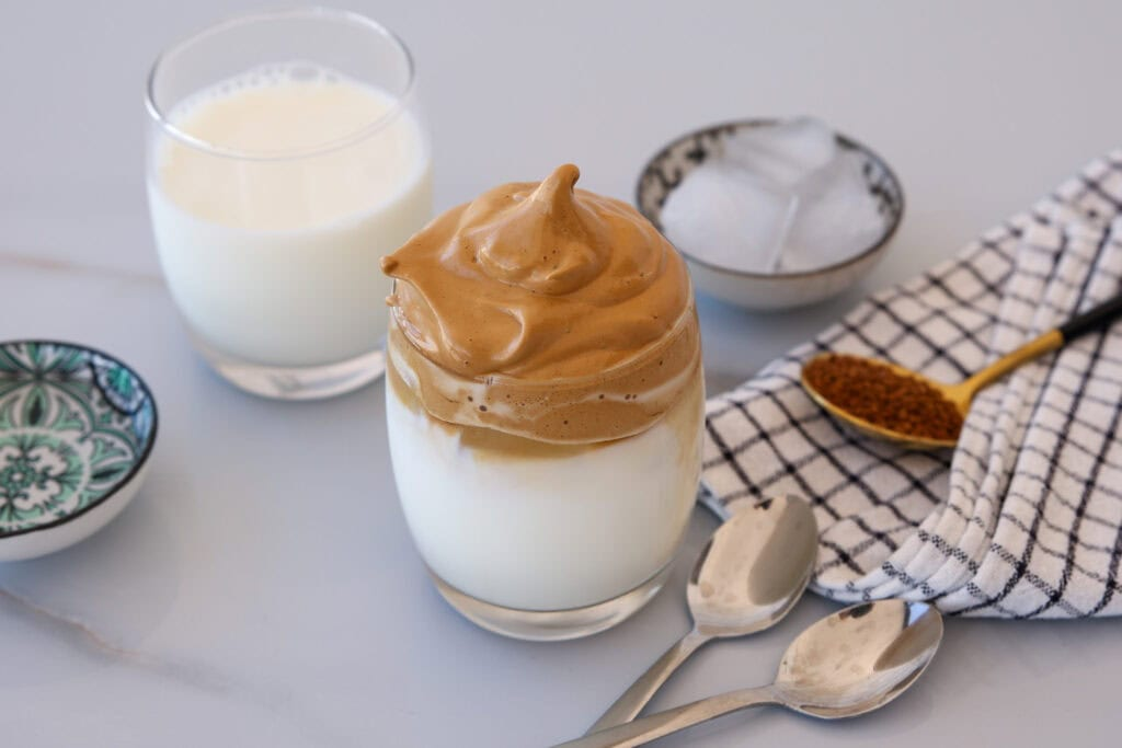 Dalgona Coffee Recipe | Easy Frothy Whipped Coffee