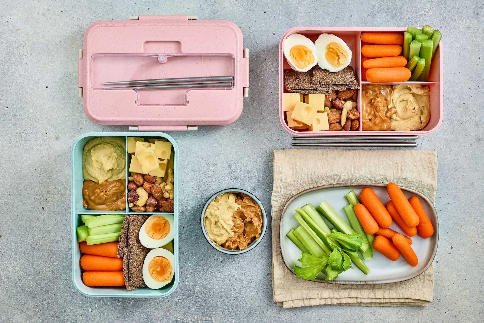 Travel-Friendly Healthy Protein Bento Box – A Simple, Energizing Snack for Busy Days
