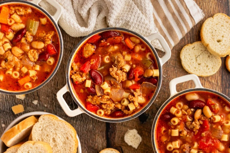 Olive Garden Pasta Fagioli Soup
