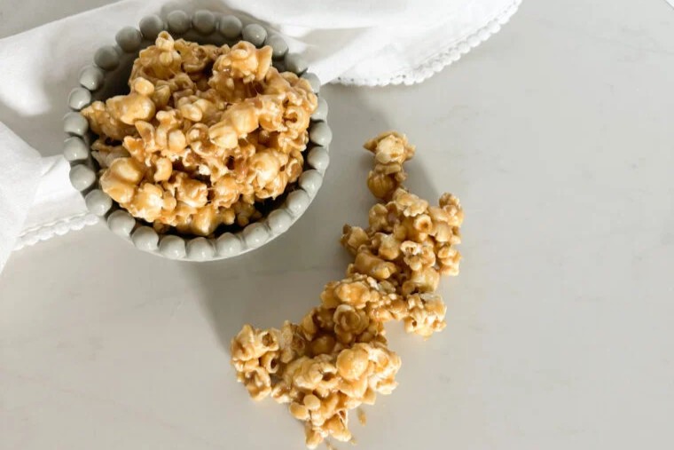 Ooey Gooey Caramel Popcorn
