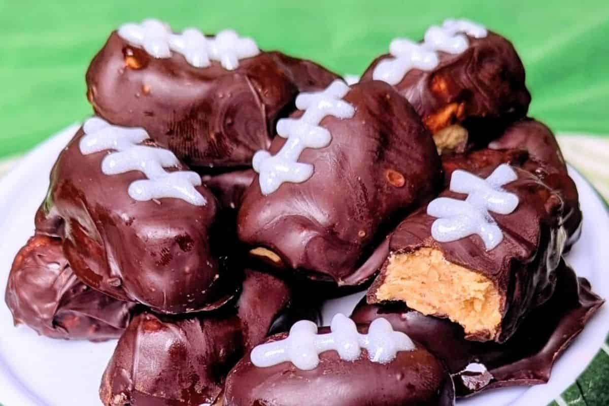 Peanut Butter Footballs