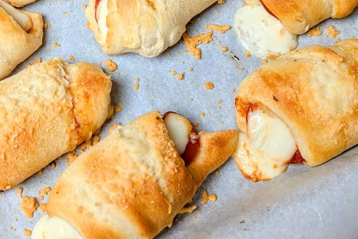 Pepperoni Pizza Crescent Rolls
