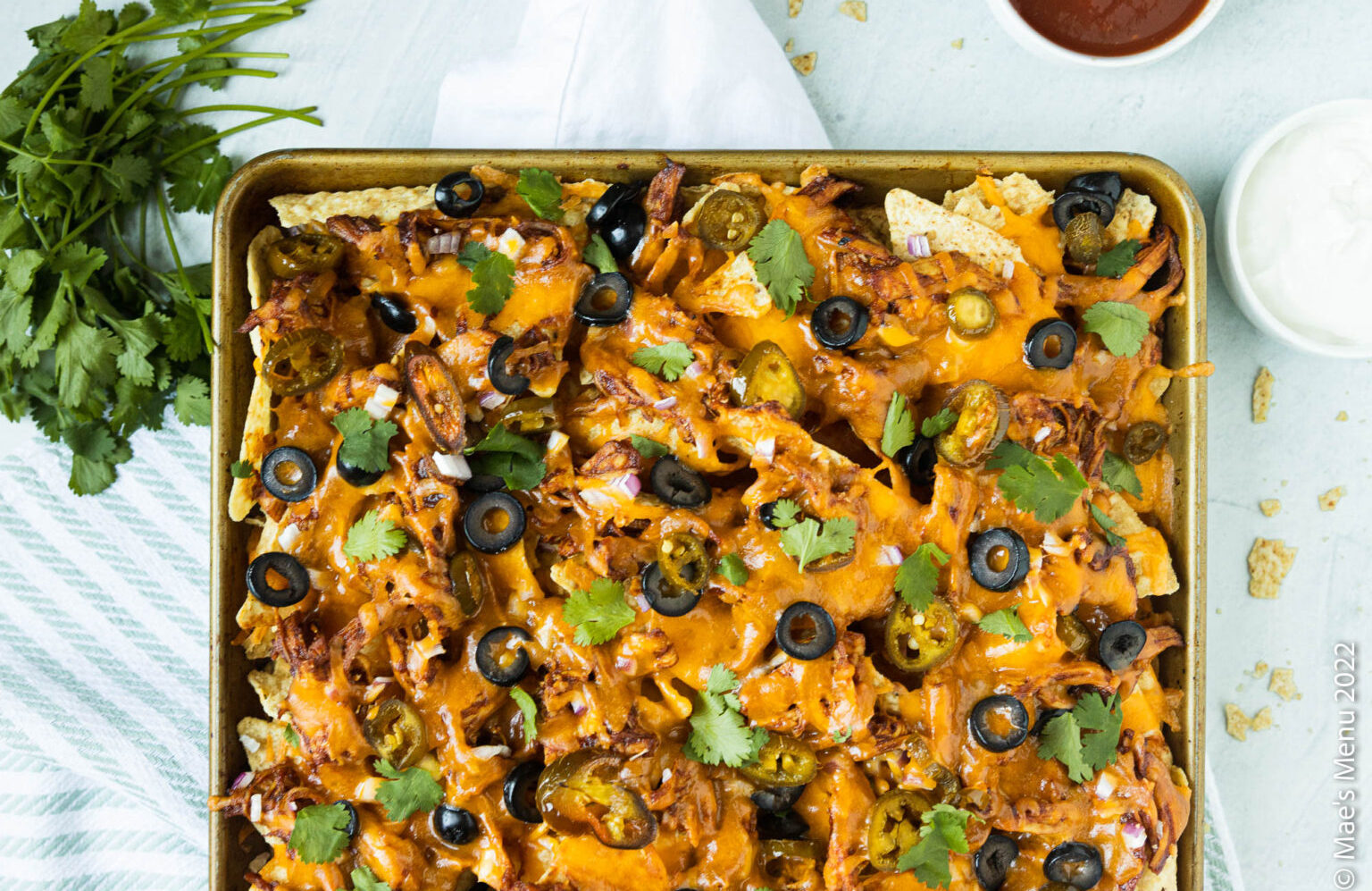 BBQ Chicken Nachos

