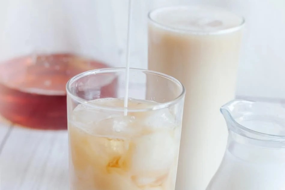 Iced London Fog Tea Latte